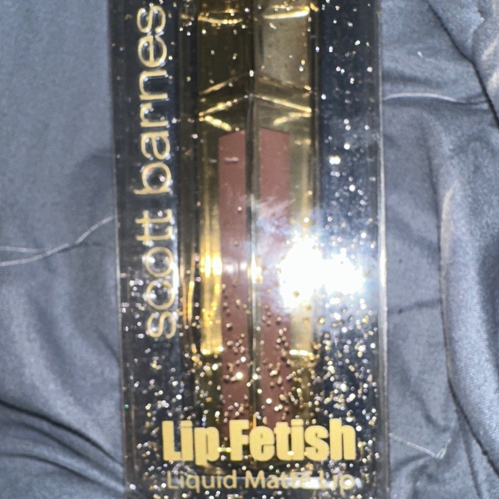 NIB Scott Barnes Lip Fetish liquid matte #facts nude color nice new - Picture 6 of 6